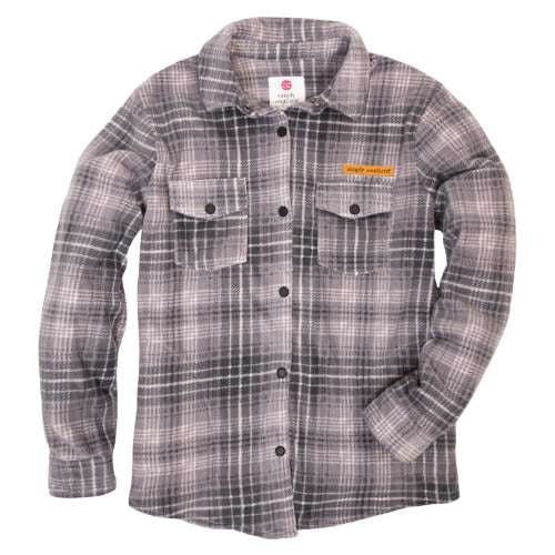 Simply Southern Gray Shacket Shirt