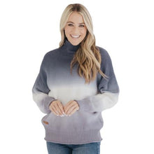 Load image into Gallery viewer, Sweater Ombre Gray
